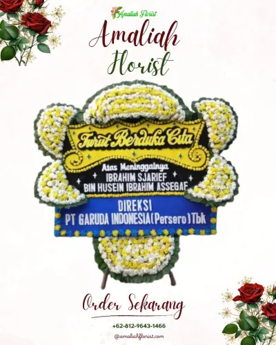 Papan Bunga Duka di Songgom
